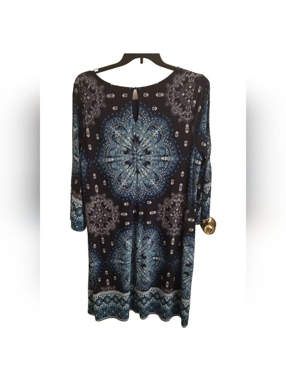 Avenue Blue Women's Dress.      Sc02B - Picture 2 of 5
